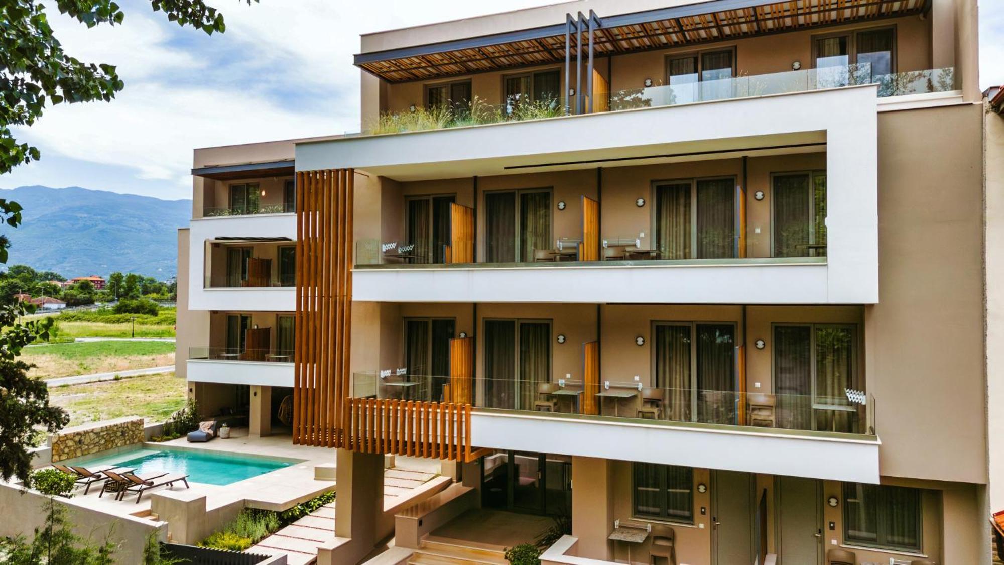 Funtuki Seaside Apartments เลปโตการายา ภายนอก รูปภาพ